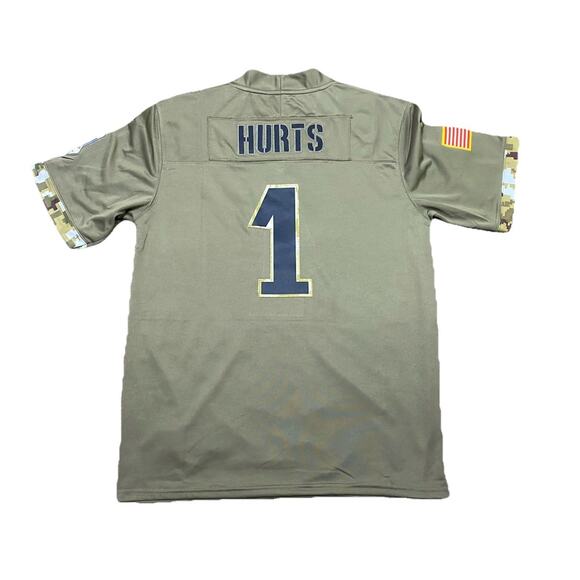 Philadelphia Eagles | Men’s Medium #1 Jalen Hurts “Salute to Service” Jersey - Picture 1 of 7